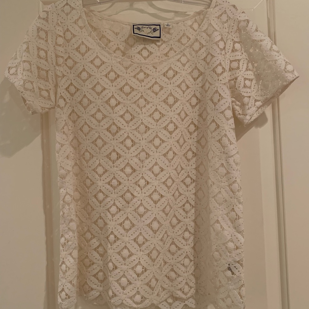 Anthropologie Lace Top
